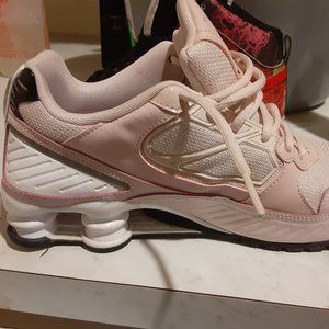 Nike Shox Enigma 9000 Pink Rose Silver size 9.5